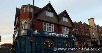 Three arrested after two men allegedly hit by car outside a Wallsend pub