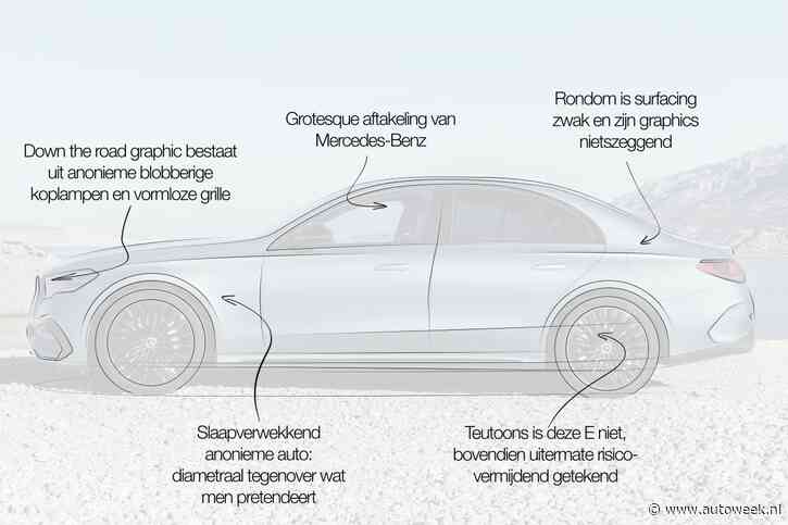 Designreview Mercedes E-klasse: ‘compleet gebrek aan ontwerp-intellect’