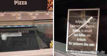 Leere Regale bei Rewe, Edeka und Lidl in Franken: Verdi mit Knallhart-Ankündigung