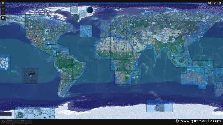 Streamer completes a reimagined world map in Minecraft after three years of building