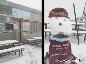 Meteo a sorpresa sulla Marmolada. Inatteso fenomeno fuori stagione