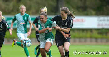 Werder dreht Pausenrückstand gegen Gladbach