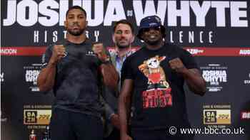 Dillian Whyte out of Anthony Joshua fight after adverse test