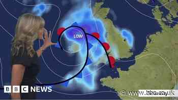Storm Antoni: Strong winds and heavy rain forecast