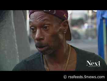 Follow along with man looking for place to live after first homeless sweep under Denver's new mayo