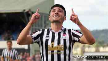 Alex Fletcher: Bath City striker 'delighted' to return to club after head injury