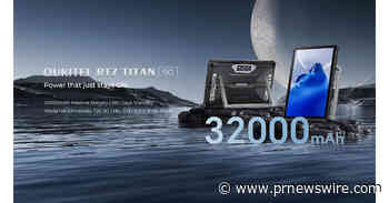 Oukitel präsentiert RT7 Titan - das erste robuste 5G-Tablet der Welt mit 32000-mAh-Akku