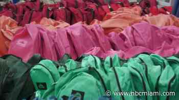 Doral community gears up for back-to-school with backpack drive