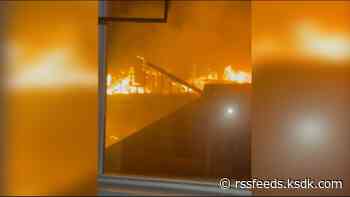 Lightning causes Fenton home to go up in flames