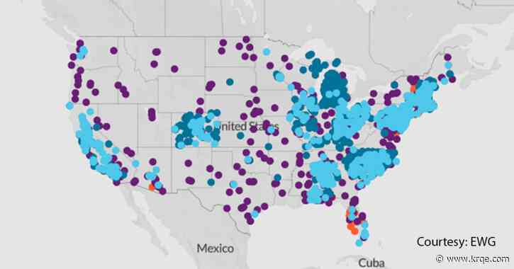 Map: Does your drinking water contain 'forever chemicals'?