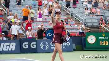 Eugenie Bouchard falls in qualifying at National Bank Open in Montreal