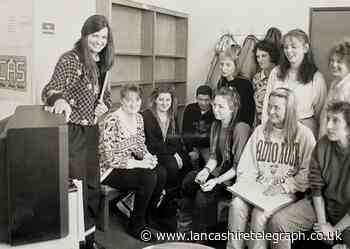 Burnley College photos show students in the Nineties