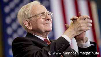 Warren Buffett bekennt sich zu US-Staatsanleihen. Berkshire Hathaway mit 10,04 Milliarden Dollar Quartalsgewinn