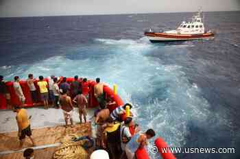 Two Dead, 57 Rescued From Migrant Shipwrecks off Italy's Lampedusa