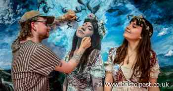 Bristol street artists recreate ‘masterpieces from the past’