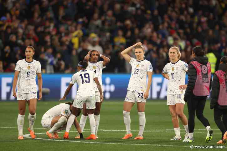 US loses to Sweden on penalty kicks in earliest Women's World Cup exit ever