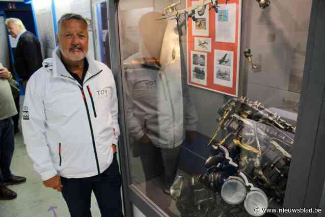 Australiër Grant Moffitt bezoekt FAS-museum voor motor van vliegtuig waarmee zijn vader in WO II werd neergeschoten