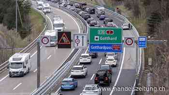 Erneut stauen sich die Autos vor dem Gotthardtunnel