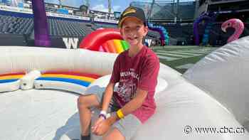 'Whole bunch of fun': World's largest inflatable obstacle course visits Winnipeg