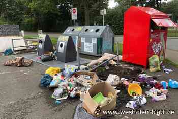 Müllproblem am Stadion vor Arminia-Spiel