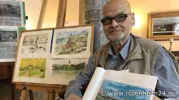 „Kunst kennt kein Alter“: Ex-Starkoch startet in Aiblinger Heim als talentierter Maler durch