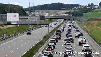 Bauarbeiten auf der A8 lösen kilometerlangen Stau aus