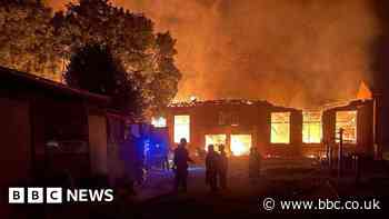 'Guided bomb' hits blood transfusion centre in Ukraine