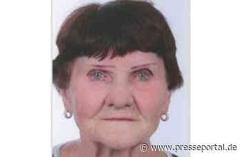 POL-GT: 83-jährige Fahrradfahrerin vermisst - Öffentlichkeitsfahndung