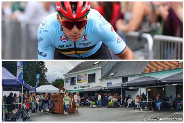 Supporters (én papa Evenepoel) zien in thuishaven Remco hun idool dan toch geen tweede keer wereldkampioen worden