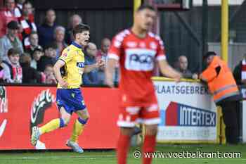 STVV gaat met het kleinste verschil winnen bij KV Kortrijk en komt met 6 op 6 verrassend mee aan de leiding