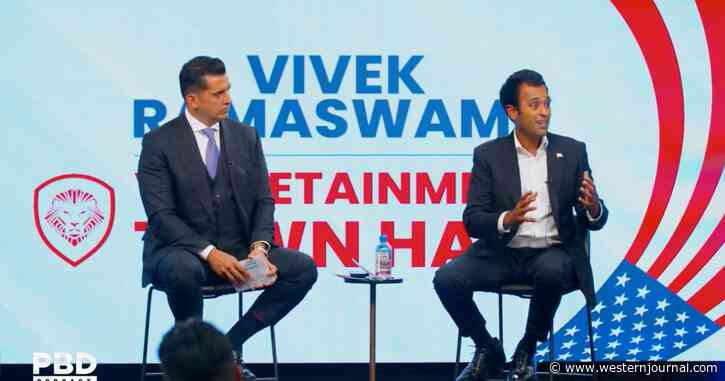 Voter Confronts Ramaswamy About Faith During Town Hall: 'I'm Not Running to Be Pastor-In-Chief'