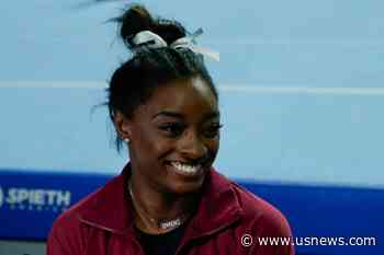 Simone Biles Is Trying to Enjoy the Moment After a Two-Year Break. the Olympic Talk Can Come Later