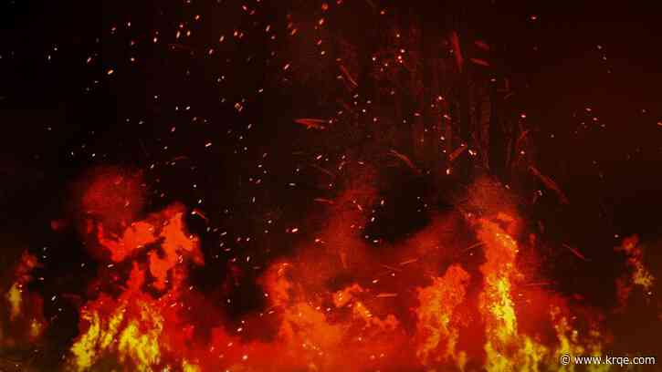 Black Feather Fire reported near Rio Arriba County, Sandoval County border