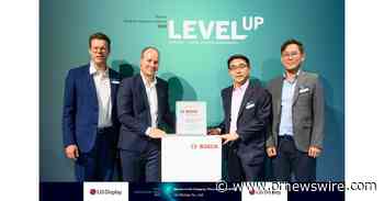 LG Display Wins 2023 Bosch Global Supplier Award
