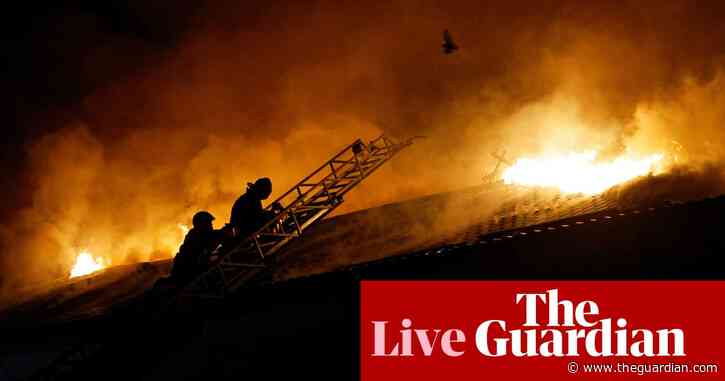 Russia-Ukraine war: Three dead in overnight shelling across Ukraine – as it happened