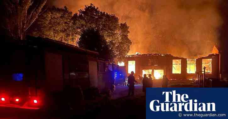 Four killed in Russian strikes on Ukraine that destroyed blood transfusion centre