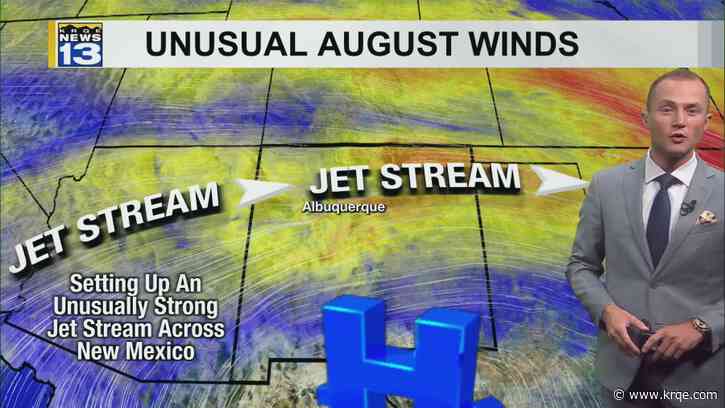 Storm chances, high fire danger Monday