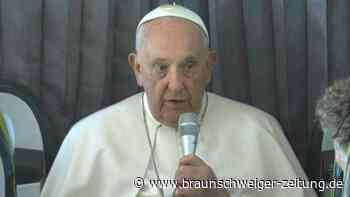 Papst Franziskus: "Ich bin bei bester Gesundheit"
