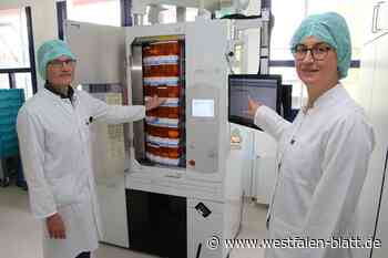 Bad Oeynhausen: Maschine packt 4000 Medikamenten-Tütchen pro Tag