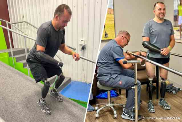 Zijn prothesen zaten zó slecht, dat Christoph (43) naar VS trok: “Ze kosten ons 45.000 dollar, maar we dachten ‘foert’”