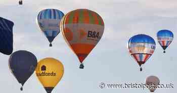 Bristol Balloon Fiesta 2023 pre-launch flights in pictures as Jayde Adams soars over city