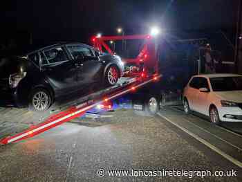 Accrington driver caught with drugs in car