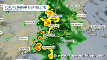 Tracking periods of rain this morning with storms likely during the day