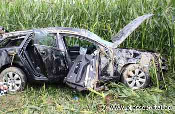 POL-COE: Rosendahl, Darfeld, L555/ Auto kommt von der Straße ab