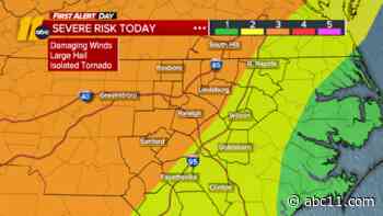 Rare level 3 severe weather risk, feels-like temperatures over 105