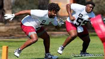 Welcome to the NFL: Inside the Cardinals' OL rookie duties