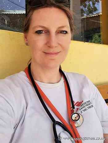 Ealing doctor cools off on return from medical front line