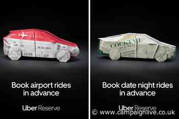 Uber gets crafty in new campaign by Mother