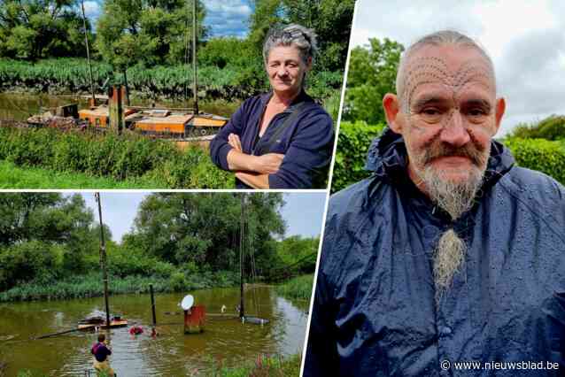 Wieza zamelde al bijna 9.000 euro in voor eigenaar van gezonken woonboot: “Dit had ik nooit durven hopen”