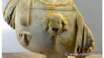 Un busto marmoreo e un pilastro di epoca imperiale ritrovati a Cerveteri